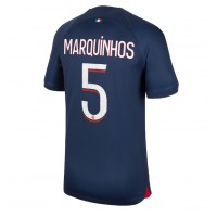 Billiga Paris Saint-Germain Marquinhos #5 Hemma fotbollskläder 2023-24 Kortärmad
